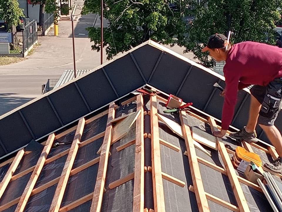 Roof Construction Project